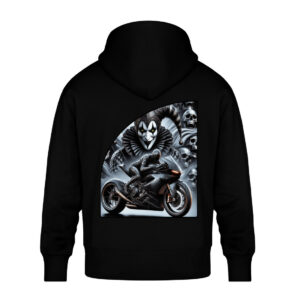 Steel Phantom - Unisex Oversized Organic Hoodie-16