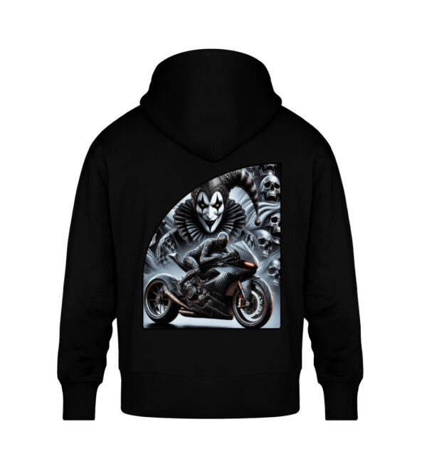 Steel Phantom - Unisex Oversized Organic Hoodie-16