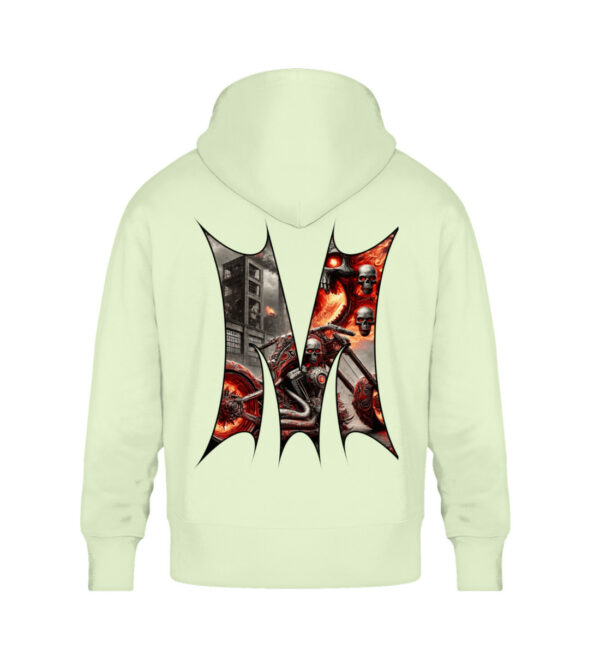 Inferno Rider - Unisex Oversized Organic Hoodie-7105