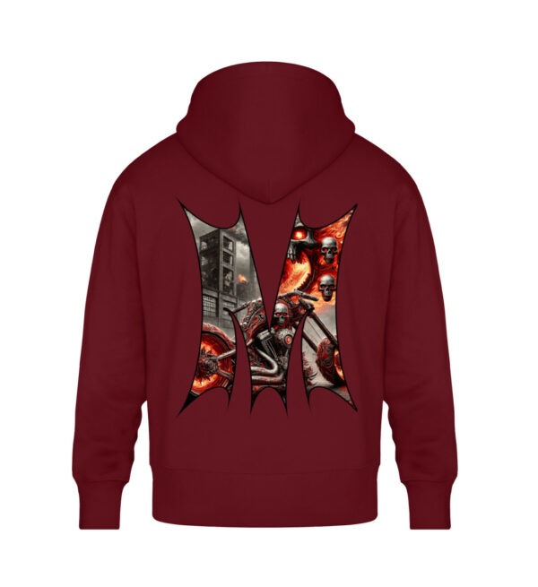 Inferno Rider - Unisex Oversized Organic Hoodie-6974