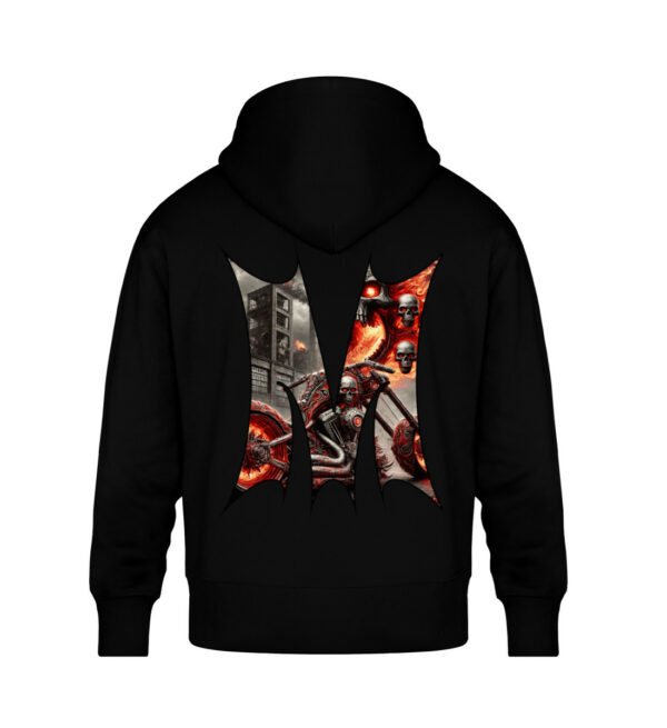 Inferno Rider - Unisex Oversized Organic Hoodie-16