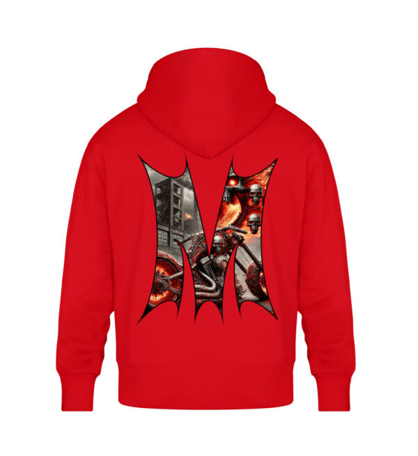 Inferno Rider - Unisex Oversized Organic Hoodie-6973