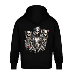 Requiem Queen - Unisex Oversized Organic Hoodie-16