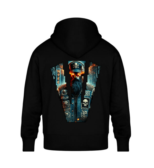 Dark Noise - Unisex Oversized Organic Hoodie-16