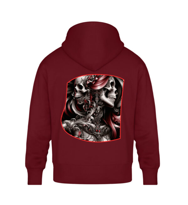 Death´s Beauty - Unisex Oversized Organic Hoodie-6974