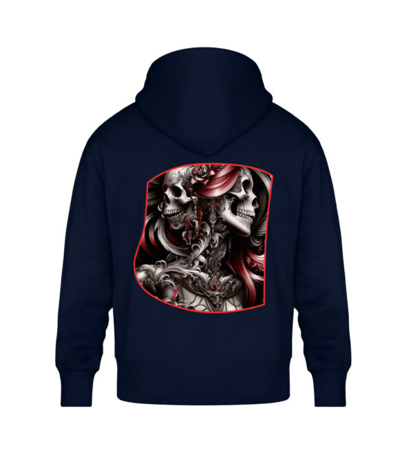 Death´s Beauty - Unisex Oversized Organic Hoodie-6959