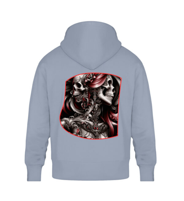 Death´s Beauty - Unisex Oversized Organic Hoodie-7086