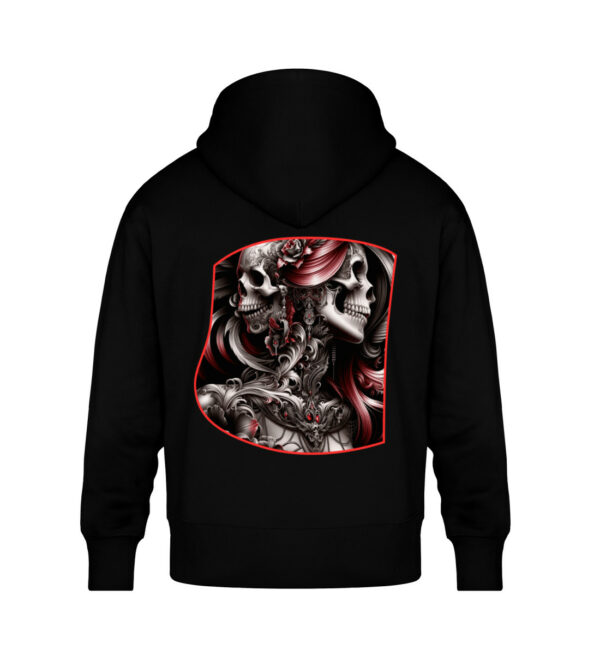 Death´s Beauty - Unisex Oversized Organic Hoodie-16