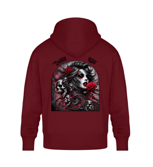 Chaos Kiss - Unisex Oversized Organic Hoodie-6974