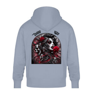 Chaos Kiss - Unisex Oversized Organic Hoodie-7086