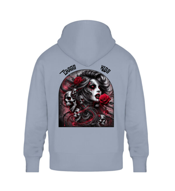 Chaos Kiss - Unisex Oversized Organic Hoodie-7086