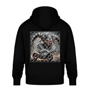 Deadly Jest - Unisex Oversized Organic Hoodie-16