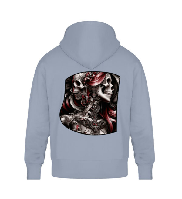 Death`s Beauty - Unisex Oversized Organic Hoodie-7086