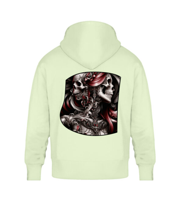 Death`s Beauty - Unisex Oversized Organic Hoodie-7105