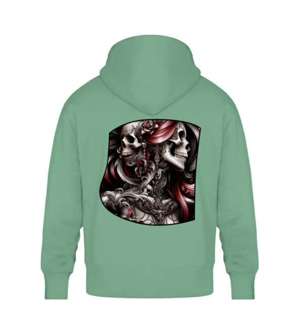 Death`s Beauty - Unisex Oversized Organic Hoodie-7135