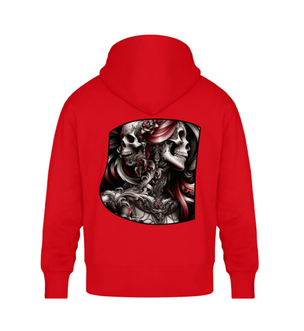 Death`s Beauty - Unisex Oversized Organic Hoodie-6973