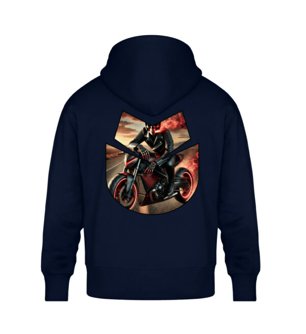 Fury On Wheels - Unisex Oversized Organic Hoodie-6959