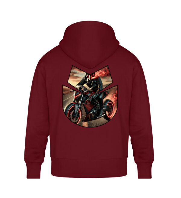 Fury On Wheels - Unisex Oversized Organic Hoodie-6974