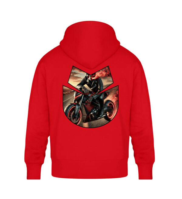 Fury On Wheels - Unisex Oversized Organic Hoodie-6973