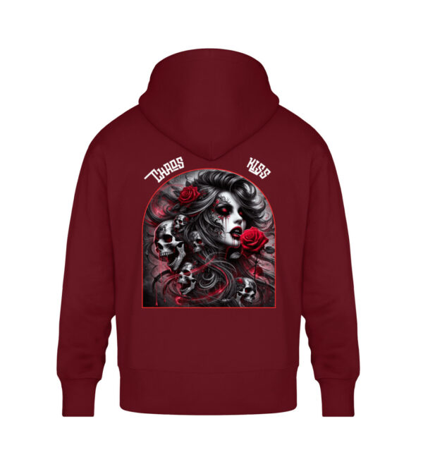 Chaos Kiss - Unisex Oversized Organic Hoodie-6974