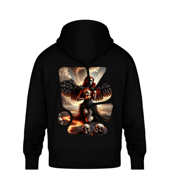 Thunder Angel - Unisex Oversized Organic Hoodie-16