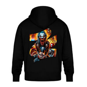 Master of Rebellion - Unisex Oversized Organic Hoodie-16