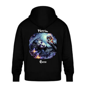 Phantom Queen - Unisex Oversized Organic Hoodie-16