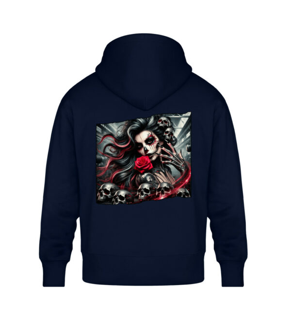 Death Queen - Unisex Oversized Organic Hoodie-6959