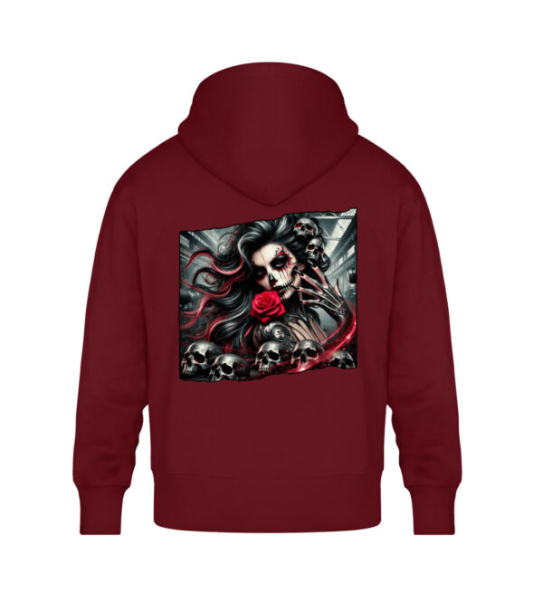 Death Queen - Unisex Oversized Organic Hoodie-6974