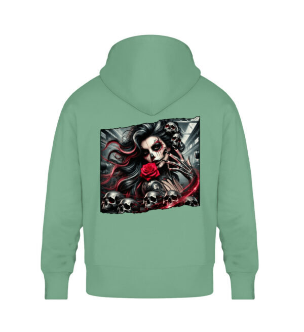 Death Queen - Unisex Oversized Organic Hoodie-7135