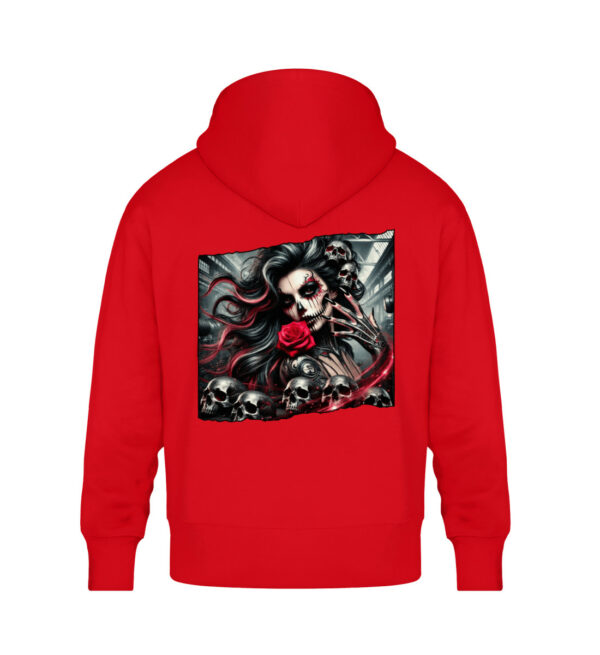 Death Queen - Unisex Oversized Organic Hoodie-6973