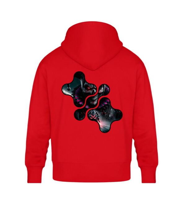 Infernal Grin - Unisex Oversized Organic Hoodie-6973