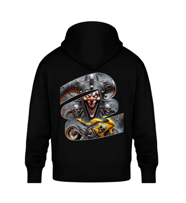 The Devil`s Grin - Unisex Oversized Organic Hoodie-16