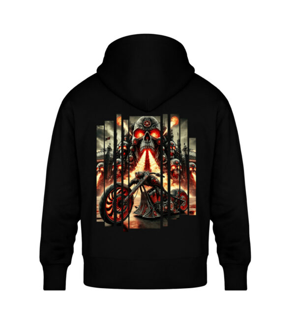 Hellfire Dominator - Unisex Oversized Organic Hoodie-16