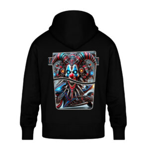 Nightmare Ringleader - Unisex Oversized Organic Hoodie-16