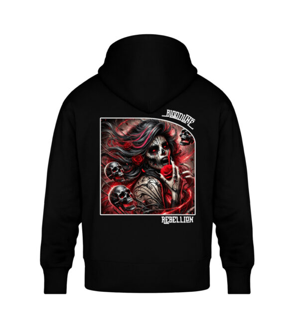 Bloodline Rebellion - Unisex Oversized Organic Hoodie-16