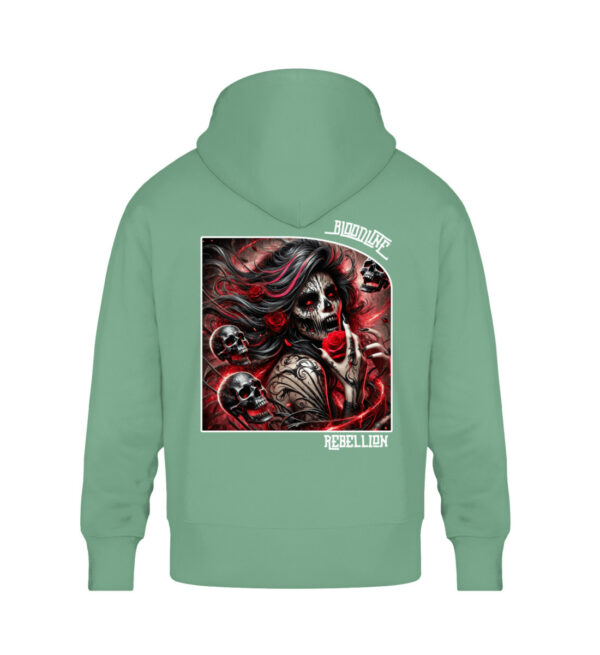 Bloodline Rebellion - Unisex Oversized Organic Hoodie-7135