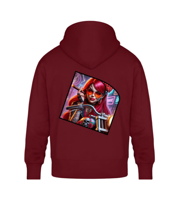 Bloody Rose - Unisex Oversized Organic Hoodie-6974