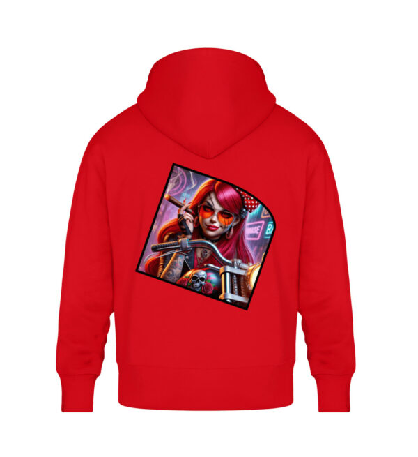 Bloody Rose - Unisex Oversized Organic Hoodie-6973