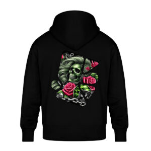 Winds of Chaos - Unisex Oversized Organic Hoodie-16