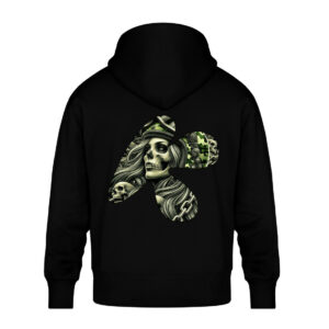 Silent Rebel - Unisex Oversized Organic Hoodie-16