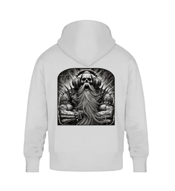 Bearded Bass Monster - Unisex Oversized Organic Hoodie-6961