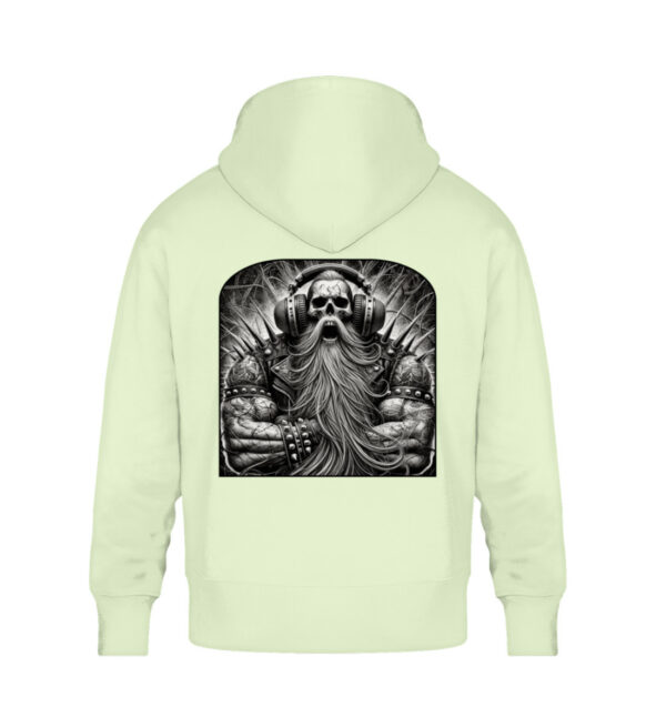 Bearded Bass Monster - Unisex Oversized Organic Hoodie-7105