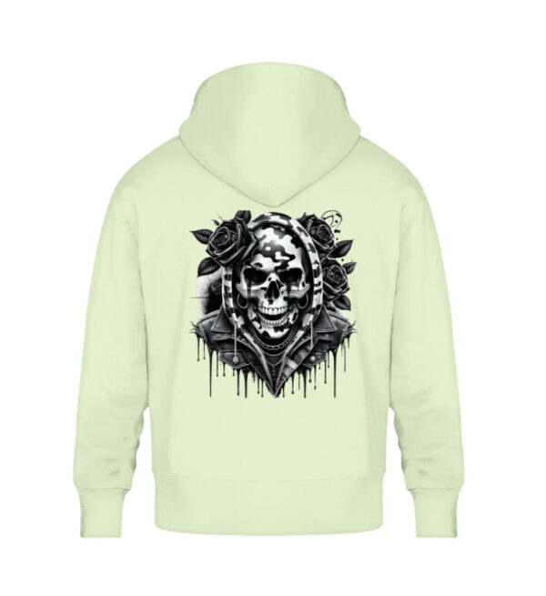 Camo Rose Reaper - Unisex Oversized Organic Hoodie-7105