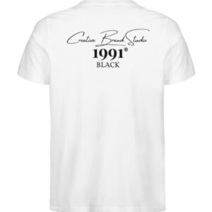 1991 Black - Herren Organic Shirt-3