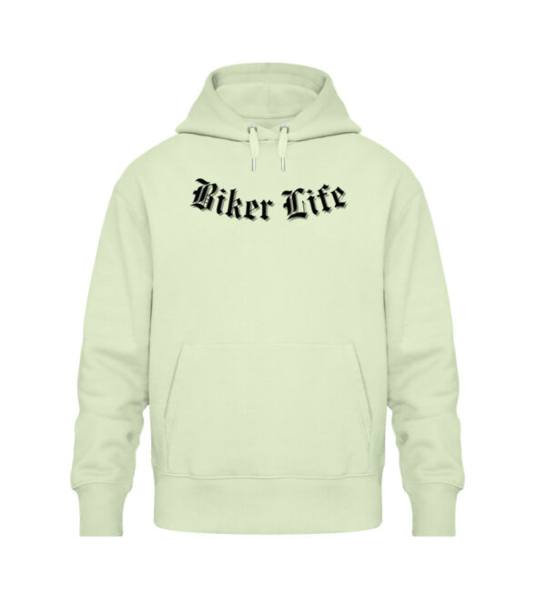 Biker Life | 1991 BLACK - Unisex Oversized Organic Hoodie-7105