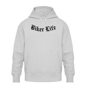 Biker Life | 1991 BLACK - Unisex Oversized Organic Hoodie-6961