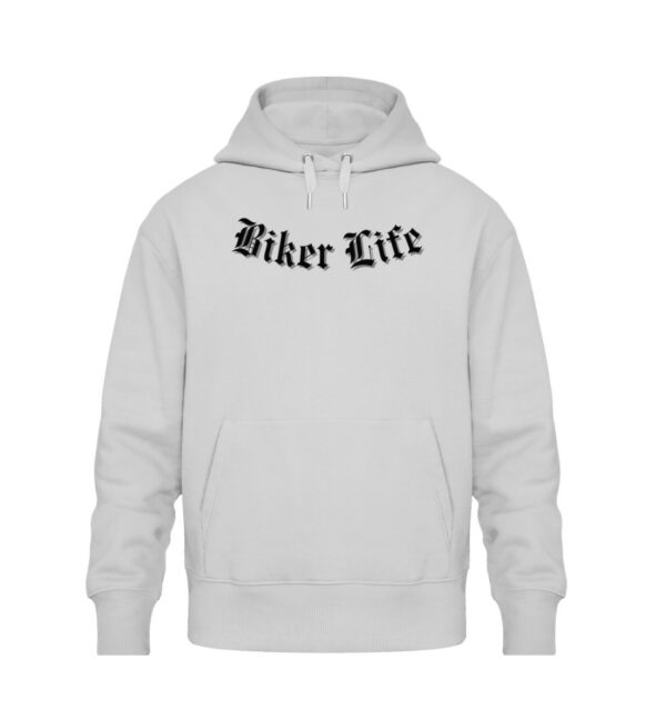 Biker Life | 1991 BLACK - Unisex Oversized Organic Hoodie-6961