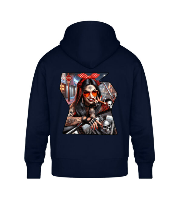 Hellcat Queen - Unisex Oversized Organic Hoodie-6959