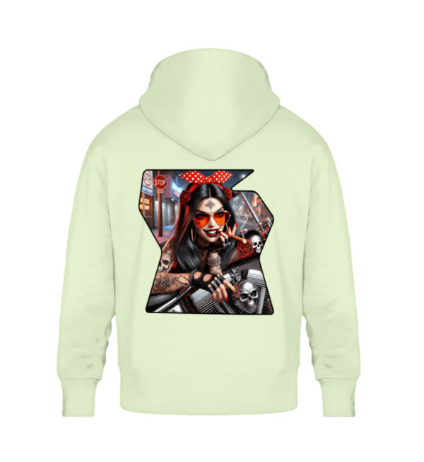 Hellcat Queen - Unisex Oversized Organic Hoodie-7105